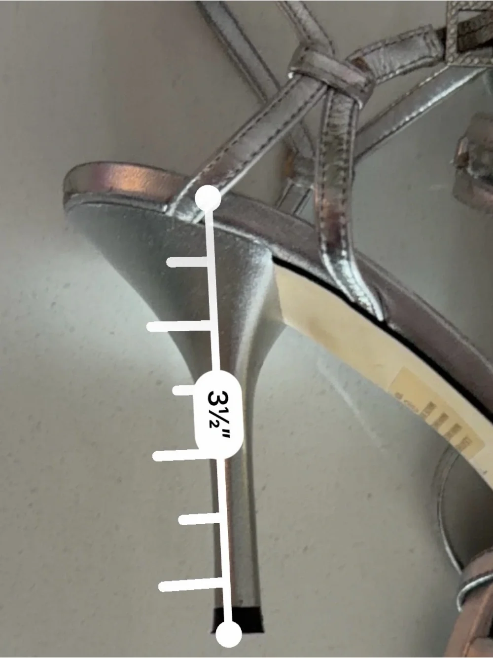 Gianni Bini Silver Strappy Heels